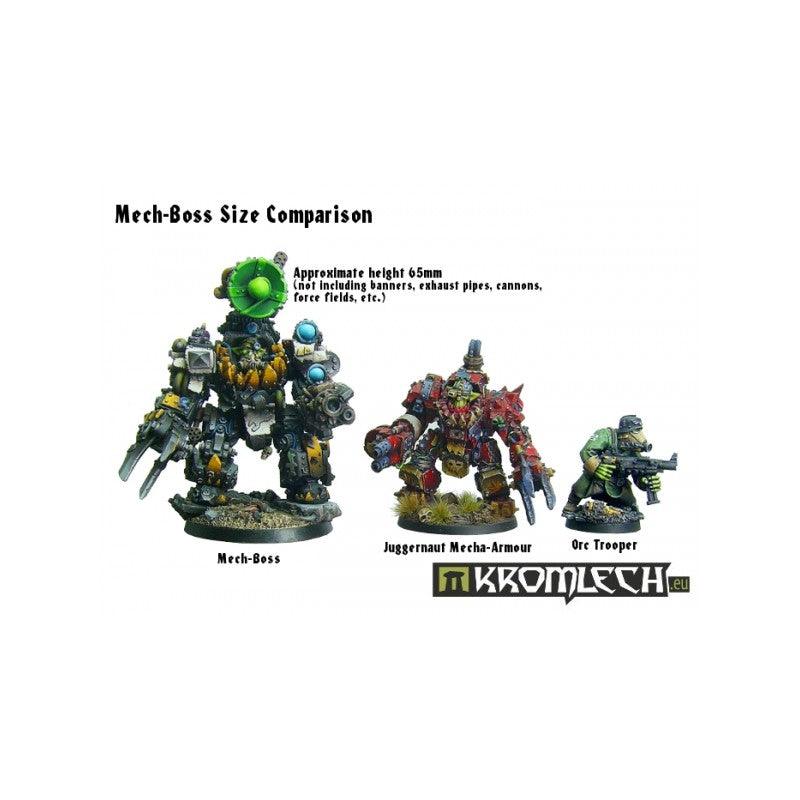 Kromlech Orc Mech-Boss in Kustom Mecha-Armour (1) KRM073 - Hobby Heaven