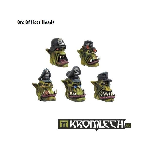 Kromlech Orc Officer Heads (10) KRCB019 - Hobby Heaven