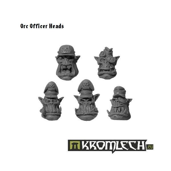 Kromlech Orc Officer Heads (10) KRCB019 - Hobby Heaven