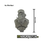 Kromlech Orc Pilot Bust (1) KRBU001 - Hobby Heaven