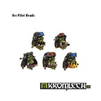 Kromlech Orc Pilot Heads KRCB065 - Hobby Heaven