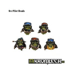 Kromlech Orc Pilot Heads KRCB065 - Hobby Heaven