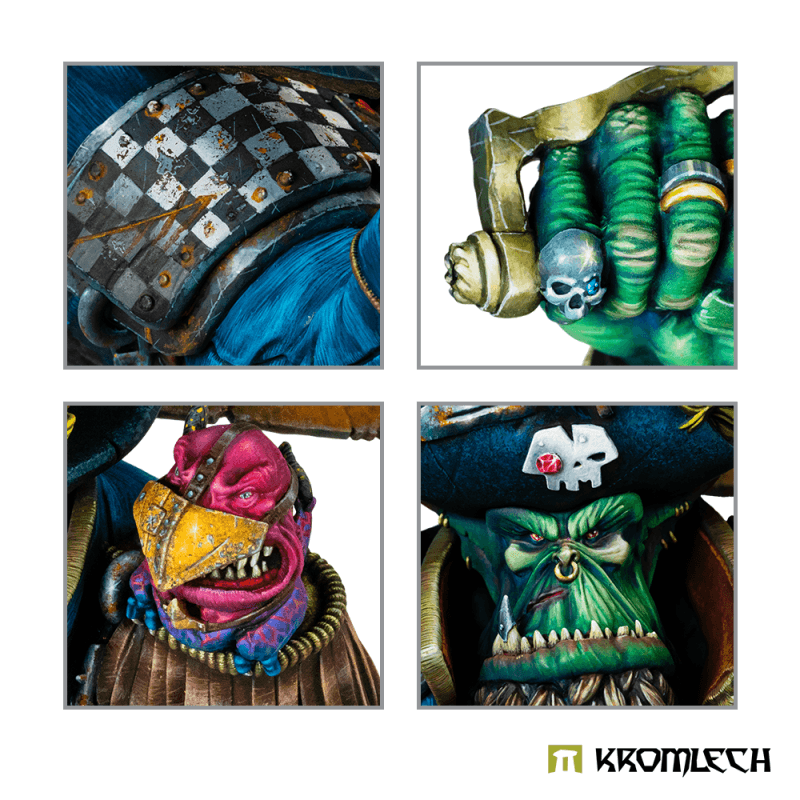 Kromlech Orc Pirate Kaptyn Bust KRBU004 - Hobby Heaven