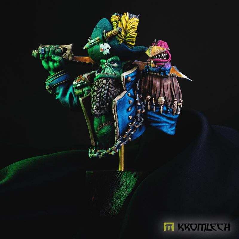 Kromlech Orc Pirate Kaptyn Bust KRBU004 - Hobby Heaven