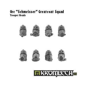 Kromlech Orc „Schmeisser” Greatcoats Squad (10) [armoured bodies] KRM070 - Hobby Heaven