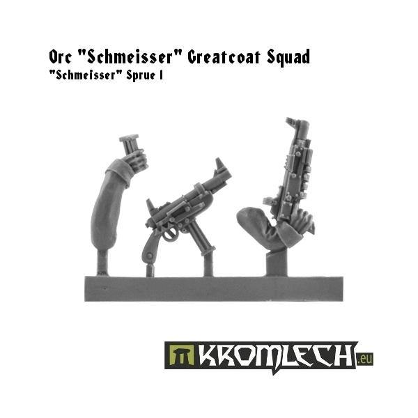Kromlech Orc „Schmeisser” Greatcoats Squad (10) [armoured bodies] KRM070 - Hobby Heaven