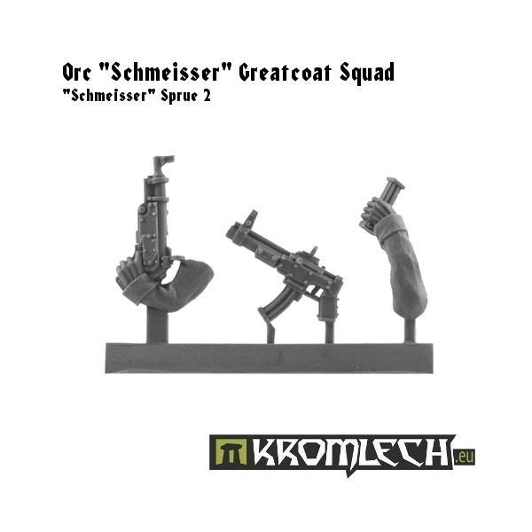 Kromlech Orc „Schmeisser” Greatcoats Squad (10) [armoured bodies] KRM070 - Hobby Heaven