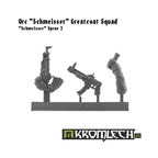 Kromlech Orc „Schmeisser” Greatcoats Squad (10) [armoured bodies] KRM070 - Hobby Heaven