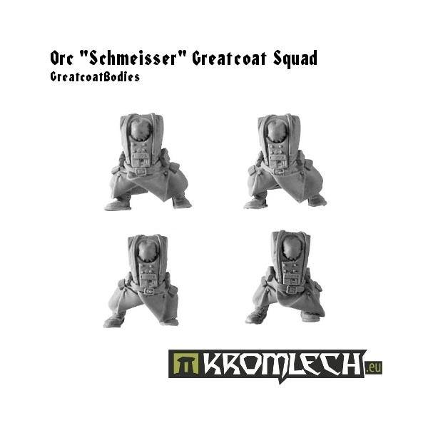 Kromlech Orc „Schmeisser” Greatcoats Squad (10) [armoured bodies] KRM070 - Hobby Heaven