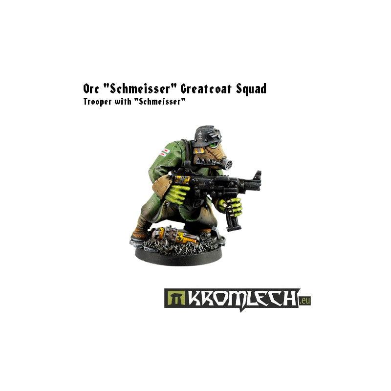 Kromlech Orc „Schmeisser” Greatcoats Squad (10) KRM022 - Hobby Heaven