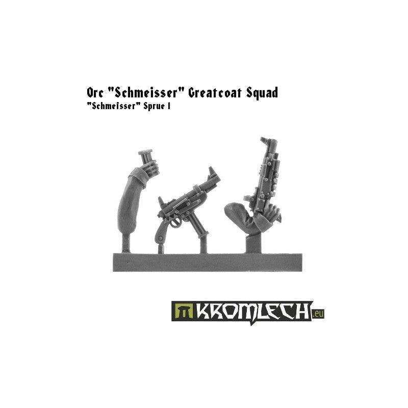 Kromlech Orc „Schmeisser” Greatcoats Squad (10) KRM022 - Hobby Heaven