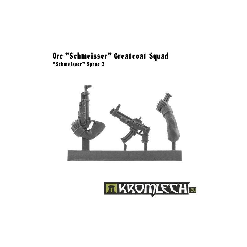 Kromlech Orc „Schmeisser” Greatcoats Squad (10) KRM022 - Hobby Heaven