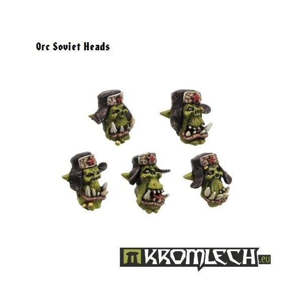 Kromlech Orc Soviet Heads KRCB074 - Hobby Heaven
