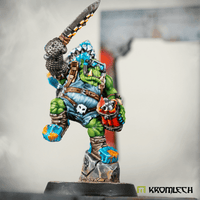Kromlech Orc Storm Riderz Arms with Explosives (5) KRCB326 - Hobby Heaven