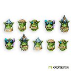 Kromlech Orc Storm Riderz Heads (10) KRCB325 - Hobby Heaven