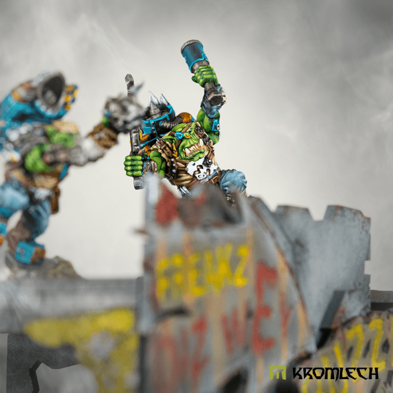 Kromlech Orc Storm Riderz Heads (10) KRCB325 - Hobby Heaven