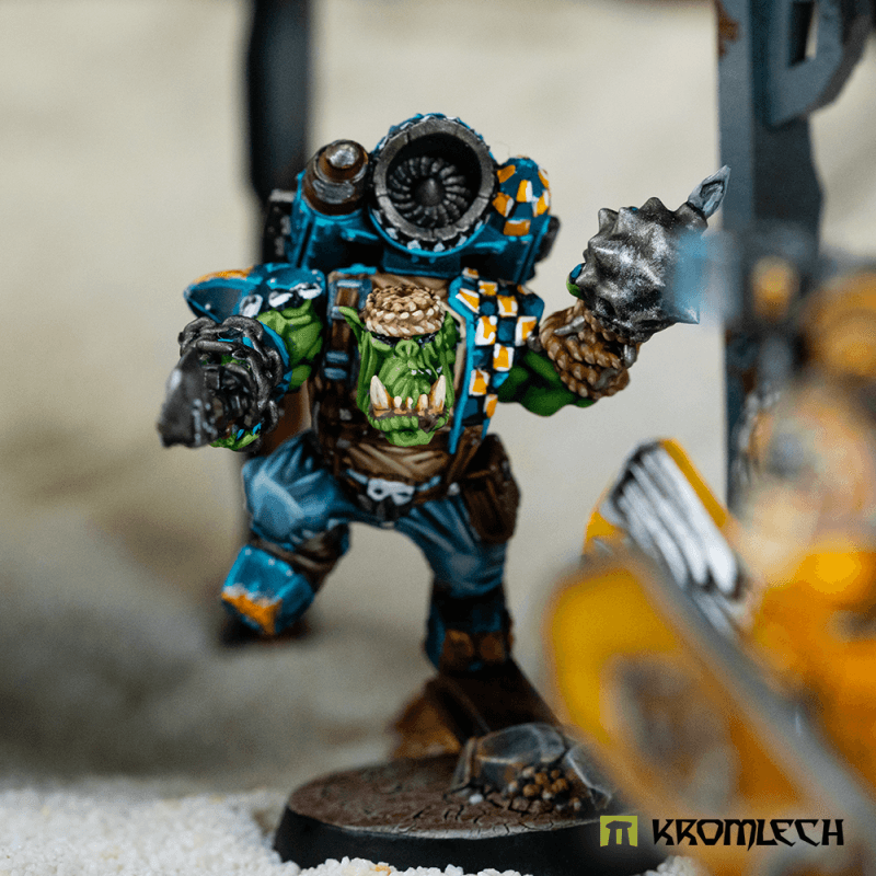 Kromlech Orc Storm Riderz Heads (10) KRCB325 - Hobby Heaven