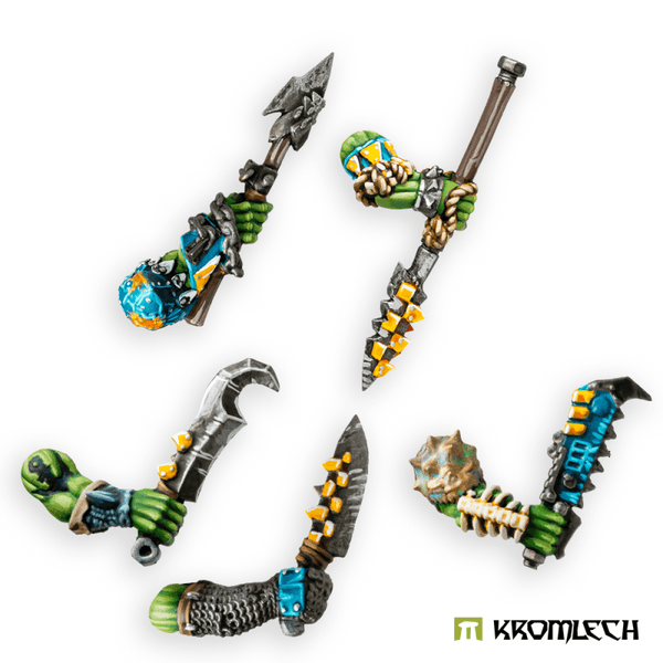 Kromlech Orc Storm Riderz Melee Weapons (5) KRCB327 - Hobby Heaven