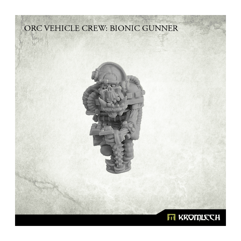 Kromlech Orc Vehicle Crew: Bionic Gunner (1) KRM126 - Hobby Heaven
