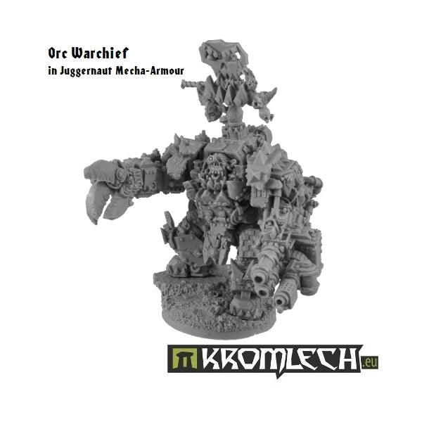 Kromlech Orc Warchief in Juggernaut Mecha-Armour (1) KRM054 - Hobby Heaven