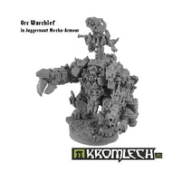 Kromlech Orc Warchief in Juggernaut Mecha-Armour (1) KRM054 - Hobby Heaven

