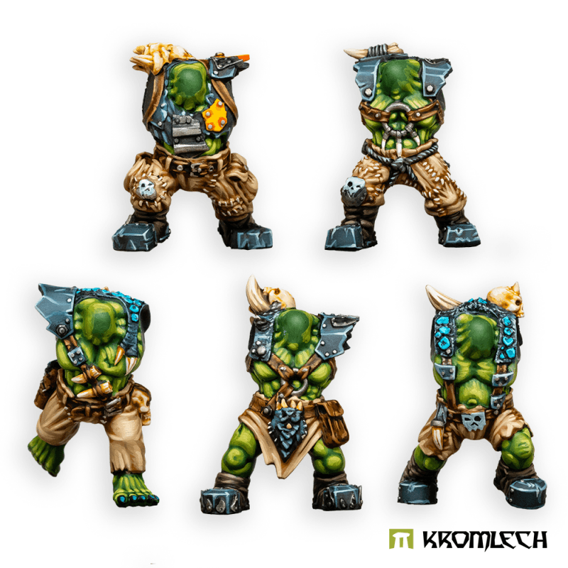 Kromlech Orc Wild Tribez Bodies (5) KRCB315 - Hobby Heaven