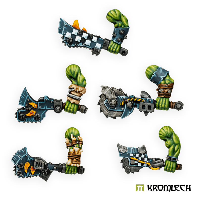 Kromlech Orc Wild Tribez Melee Weapons (5) KRCB318 - Hobby Heaven