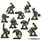Kromlech Orc Wild Tribez Squad (10) KRM204 - Hobby Heaven