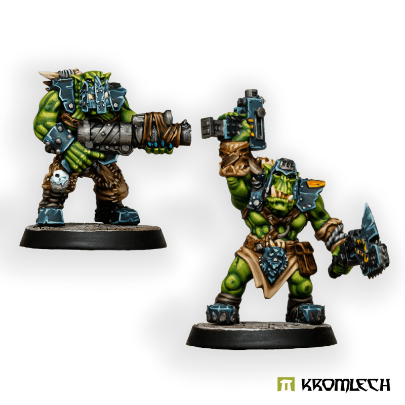 Kromlech Orc Wild Tribez Squad (10) KRM204 - Hobby Heaven