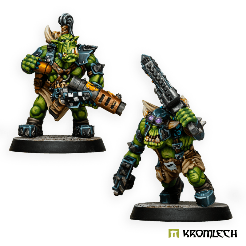 Kromlech Orc Wild Tribez Squad (10) KRM204 - Hobby Heaven