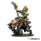 Kromlech Orc Wild Tribez Warchief on Cyboar (1) KRM205 - Hobby Heaven