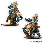 Kromlech Orc Wild Tribez Warchief on Cyboar (1) KRM205 - Hobby Heaven