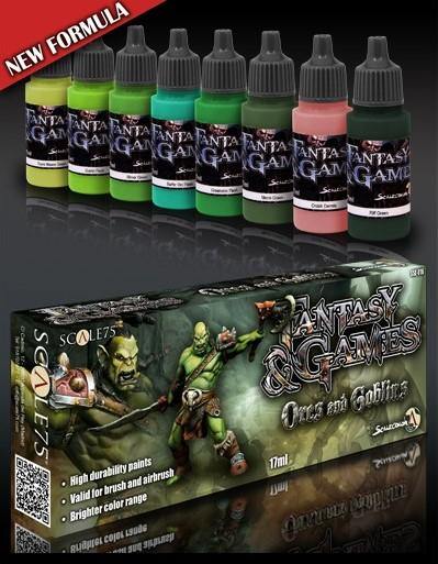 Scale75 Orc and Goblins Paint Set (8 Paints) - Hobby Heaven