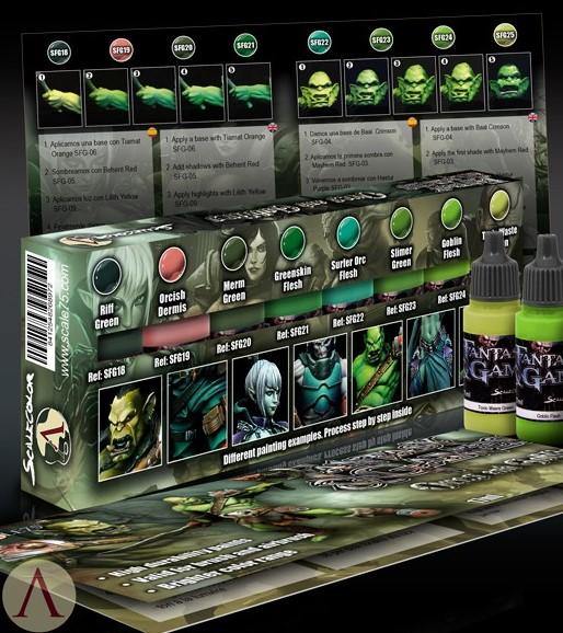 Scale75 Orc and Goblins Paint Set (8 Paints) - Hobby Heaven