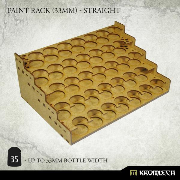 Kromlech Paint Rack (33mm) - straight KRMA074 - Hobby Heaven