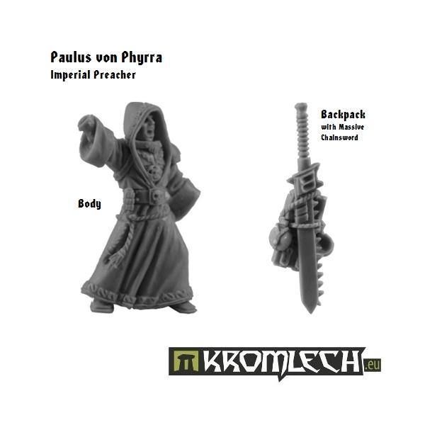 Kromlech Paulus von Phyrra, Imperial Preacher (1) KRM047 - Hobby Heaven