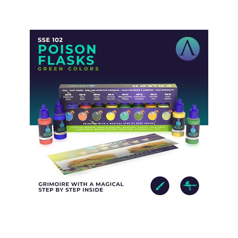 Scale75 Instant Colors Poison Flasks SSE-102 - Hobby Heaven