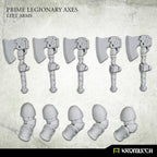Kromlech Prime Legionaries CCW Arms: Axes [left] (5) KRCB274 - Hobby Heaven