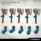 Kromlech Prime Legionaries CCW Arms: Axes [right] (5) KRCB270 - Hobby Heaven