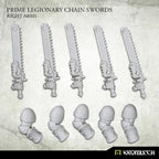 Kromlech Prime Legionaries CCW Arms: Chain Swords [right] (5) KRCB267 - Hobby Heaven