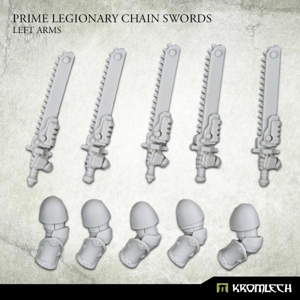 Kromlech Prime Legionaries CCW Arms: Chain Swords [left] (5) KRCB271 - Hobby Heaven