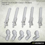 Kromlech Prime Legionaries CCW Arms: Chain Swords [left] (5) KRCB271 - Hobby Heaven