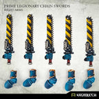 Kromlech Prime Legionaries CCW Arms: Chain Swords [right] (5) KRCB267 - Hobby Heaven
