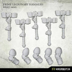 Kromlech Prime Legionaries CCW Arms: Hammers [right] (5) KRCB269 - Hobby Heaven