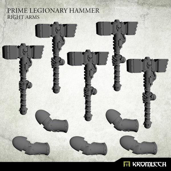 Kromlech Prime Legionaries CCW Arms: Hammers [right] (5) KRCB269 - Hobby Heaven