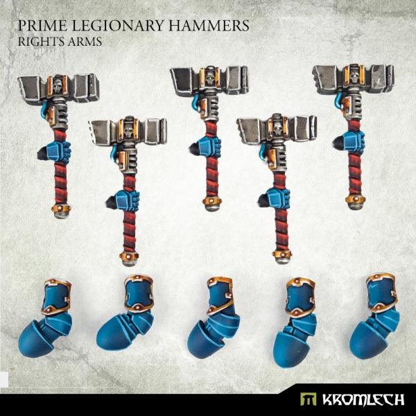 Kromlech Prime Legionaries CCW Arms: Hammers [right] (5) KRCB269 - Hobby Heaven