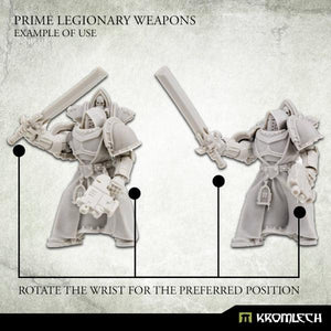 Kromlech Prime Legionaries CCW Arms: Hammers [left] (5) KRCB273 - Hobby Heaven