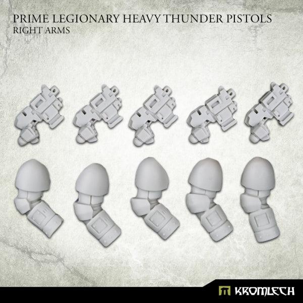 Kromlech Prime Legionaries CCW Arms: Heavy Thunder Pistols [right] (5) KRCB276 - Hobby Heaven