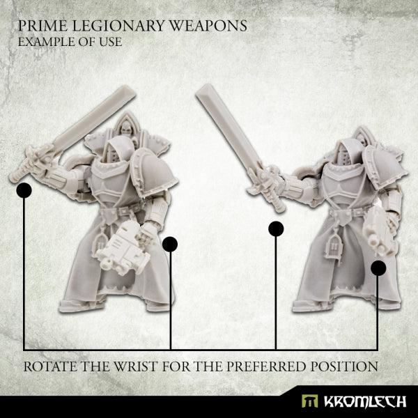 Kromlech Prime Legionaries CCW Arms: Swords [right] (5) KRCB268 - Hobby Heaven