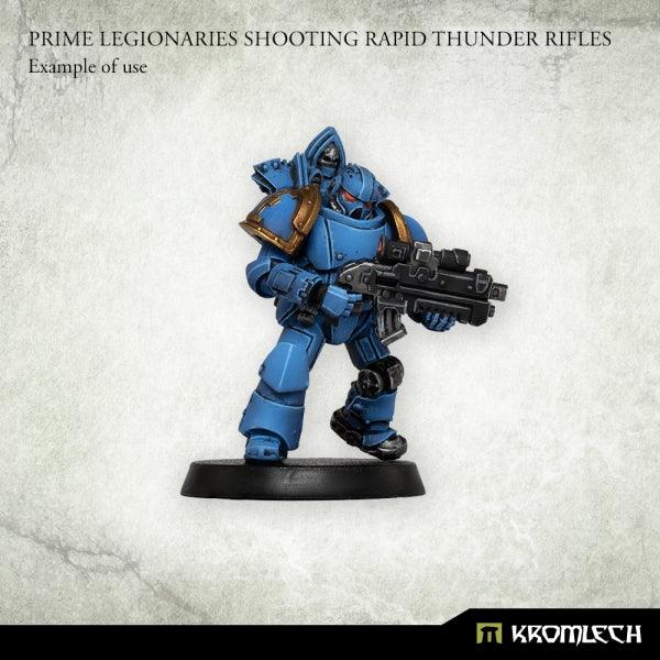Kromlech Prime Legionaries Shooting Rapid Thunder Rifles (5) KRCB263 - Hobby Heaven